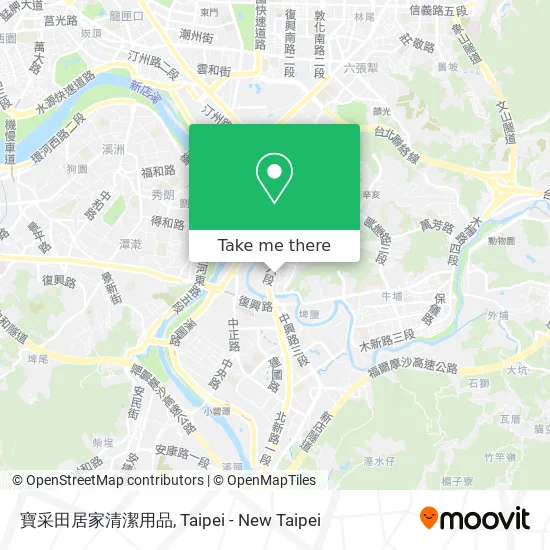 寶采田居家清潔用品 map