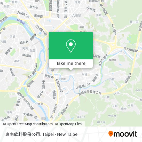 東南飲料股份公司 map