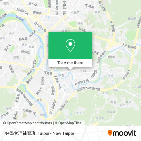 好學文理補習班地圖