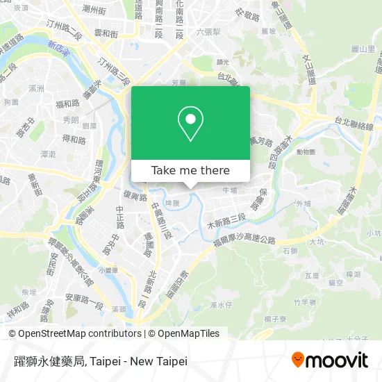 躍獅永健藥局 map