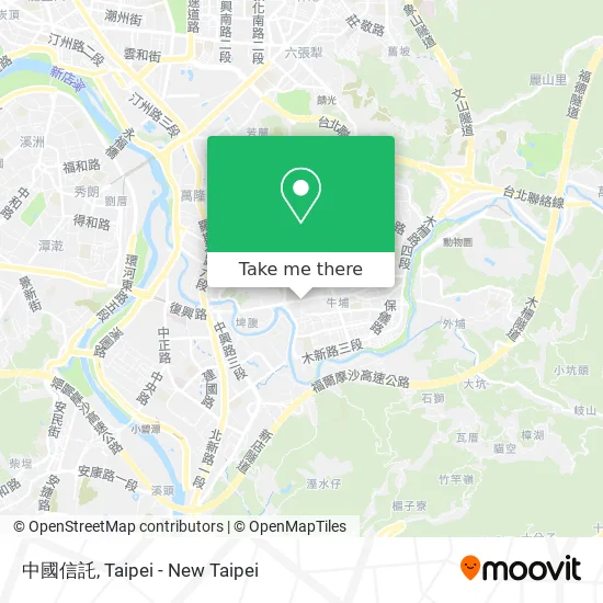 中國信託 map