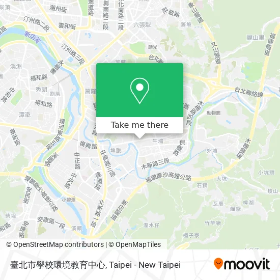 臺北市學校環境教育中心 map