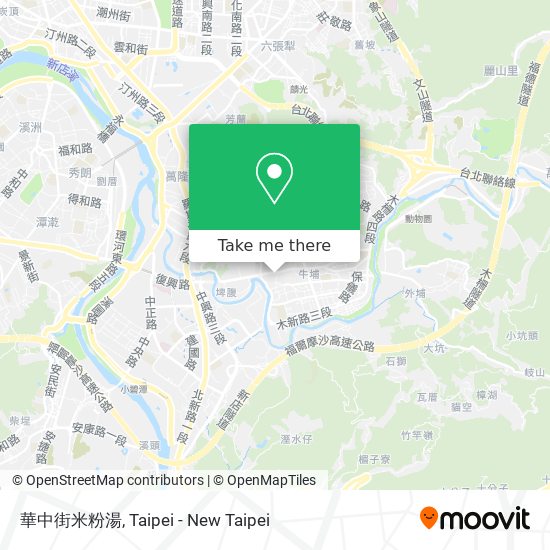 華中街米粉湯 map