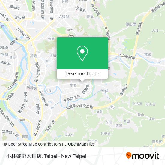 小林髮廊木柵店 map