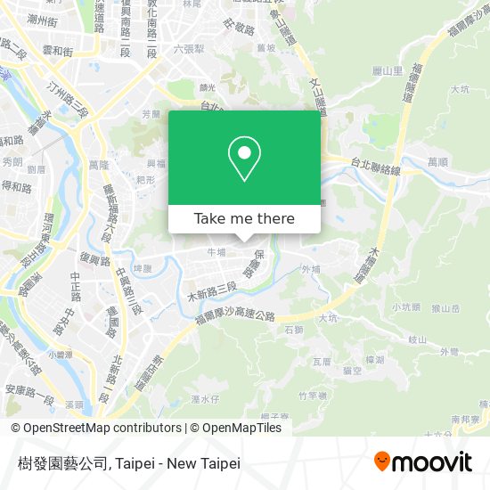 樹發園藝公司 map