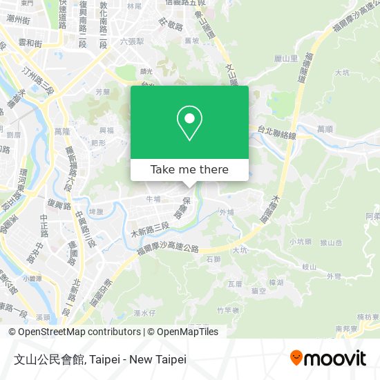 文山公民會館 map