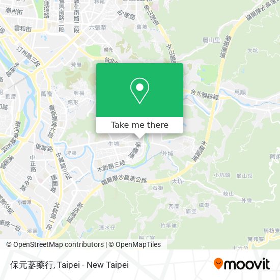 保元蔘藥行 map