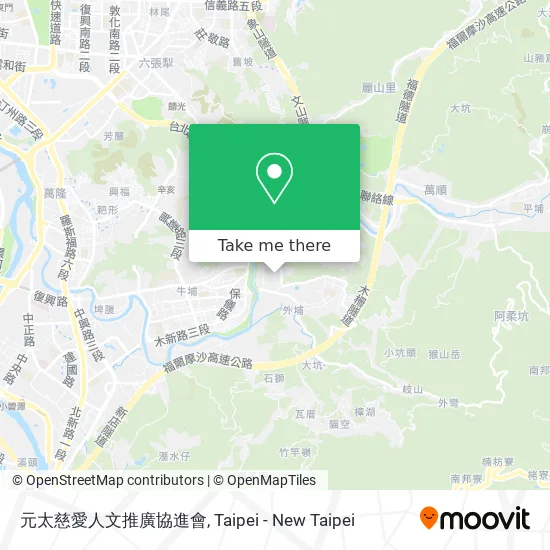 元太慈愛人文推廣協進會地圖
