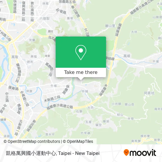 凱格萬興國小運動中心 map