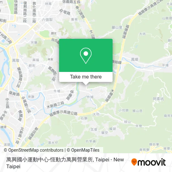 萬興國小運動中心-恆動力萬興營業所地圖