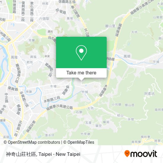 神奇山莊社區 map