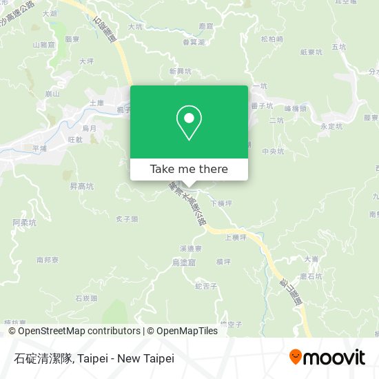 石碇清潔隊地圖