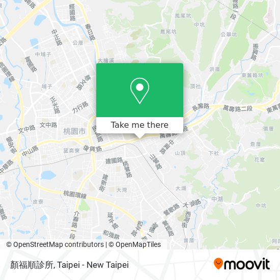 顏福順診所 map