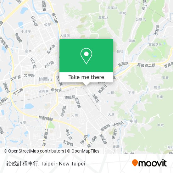 鈶成計程車行 map