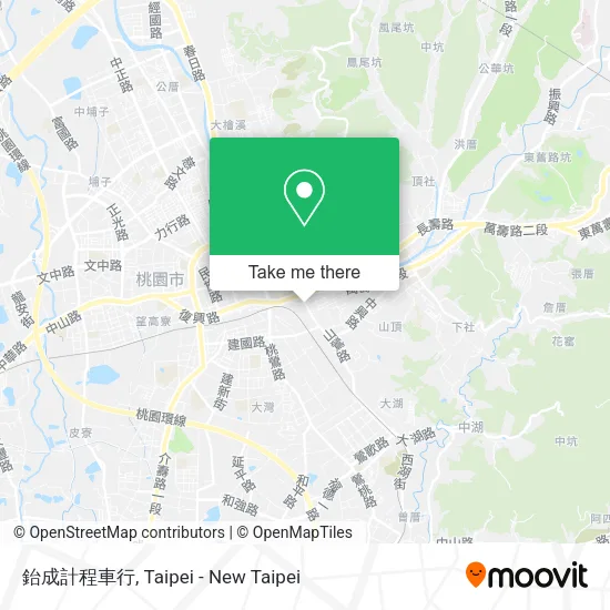 鈶成計程車行地圖