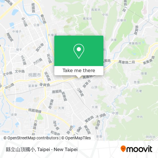 縣立山頂國小 map