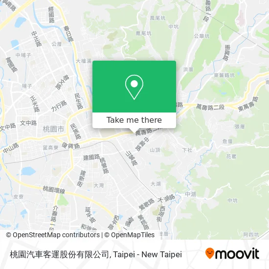 桃園汽車客運股份有限公司 map