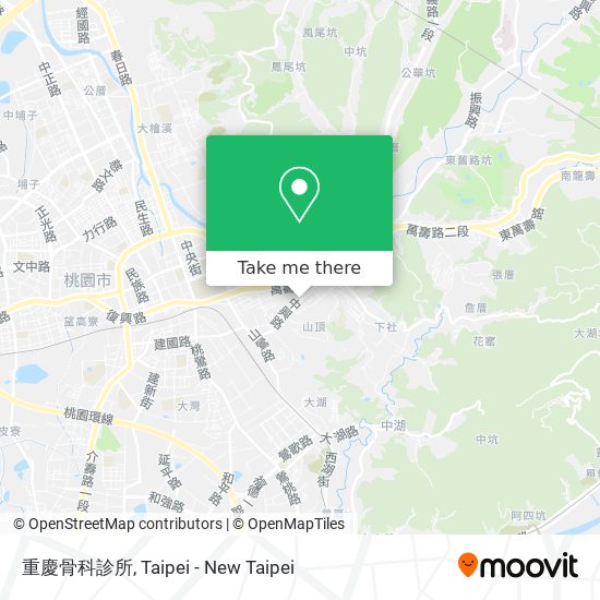 重慶骨科診所 map