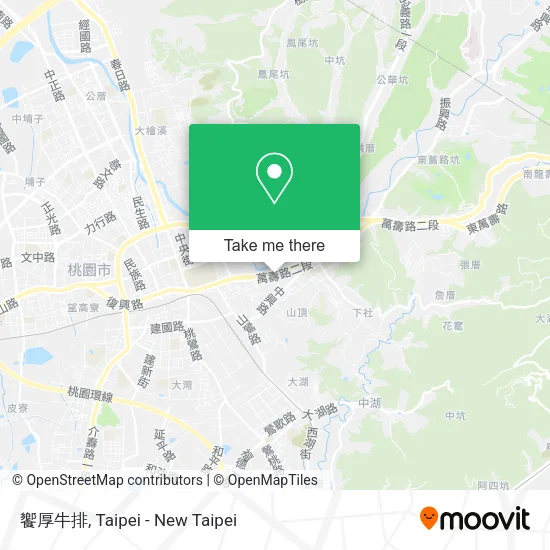 饗厚牛排地圖