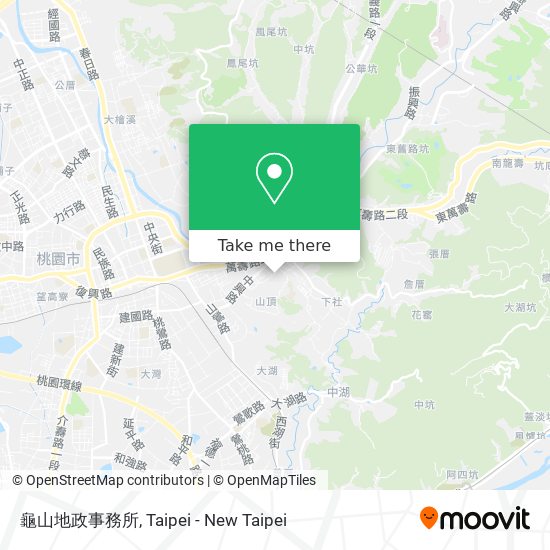 龜山地政事務所地圖