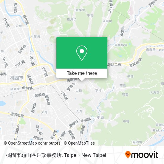 桃園市龜山區戶政事務所地圖