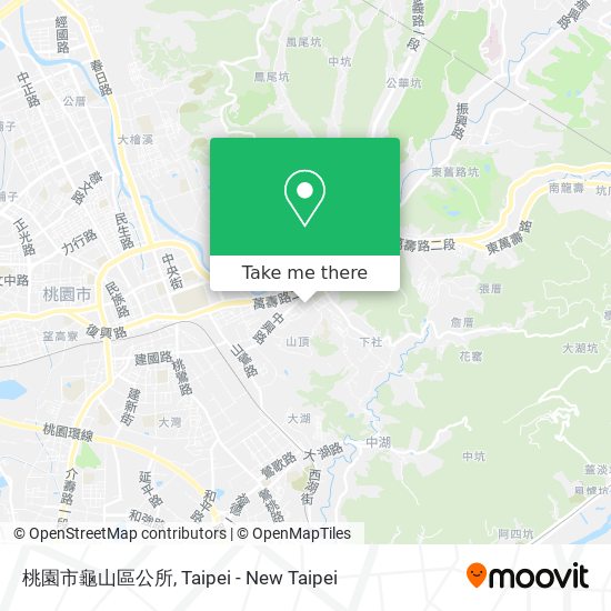 桃園市龜山區公所 map
