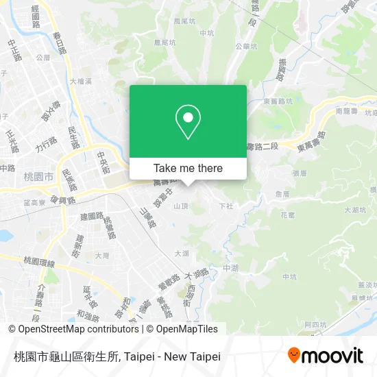 桃園市龜山區衛生所地圖