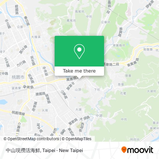 中山現撈活海鮮 map