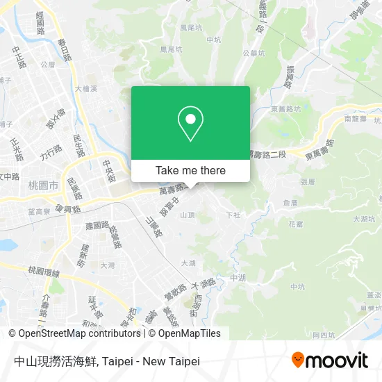中山現撈活海鮮地圖