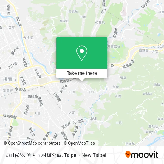 龜山鄉公所大同村辦公處地圖