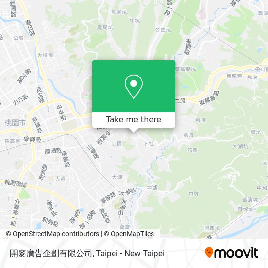 開麥廣告企劃有限公司地圖