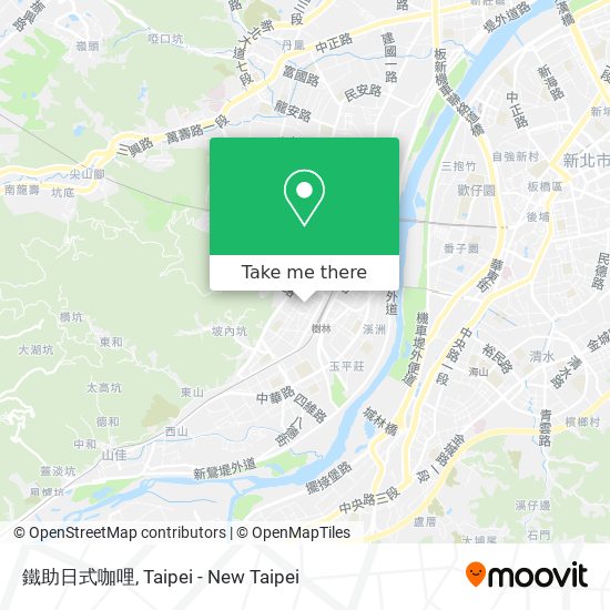 鐵助日式咖哩 map