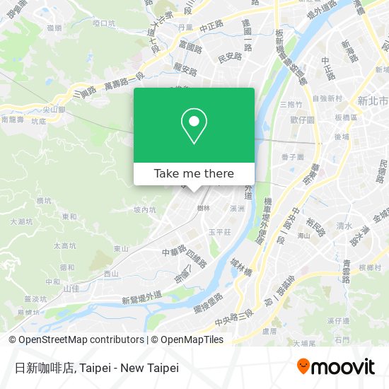 日新咖啡店 map