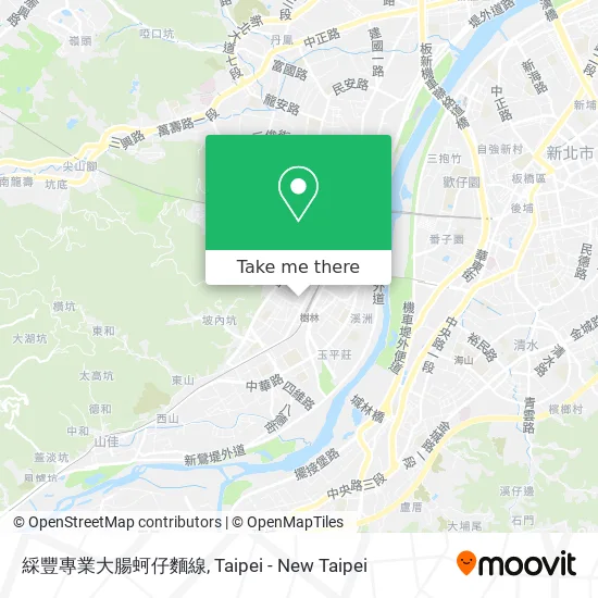 綵豐專業大腸蚵仔麵線地圖