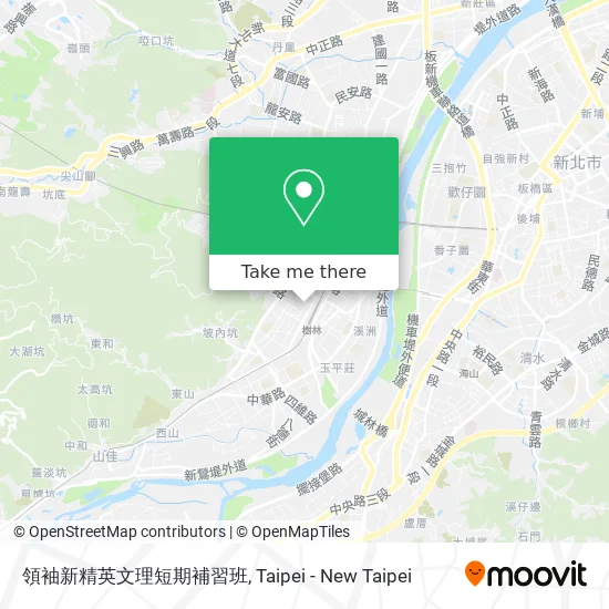 領袖新精英文理短期補習班 map