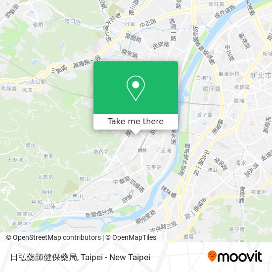 日弘藥師健保藥局地圖