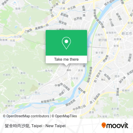 髮舍時尚沙龍地圖
