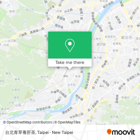 台北青草養肝茶 map