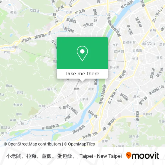 小老闆。拉麵。蓋飯。蛋包飯。 map