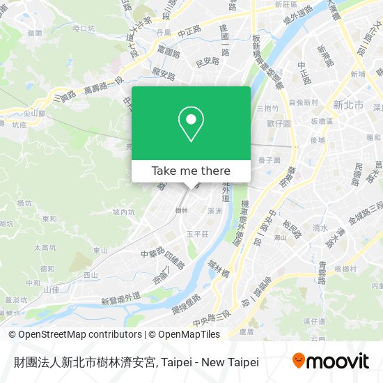 財團法人新北市樹林濟安宮 map