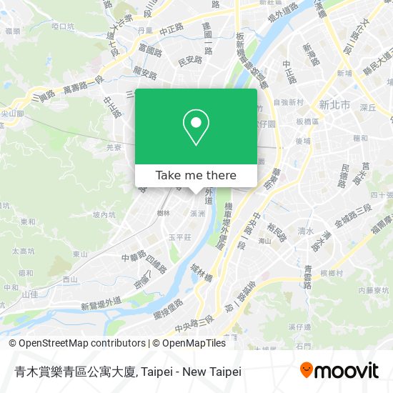 青木賞樂青區公寓大廈 map