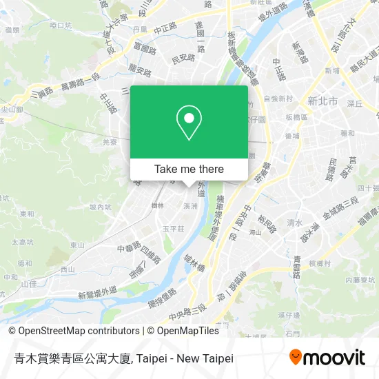 青木賞樂青區公寓大廈地圖