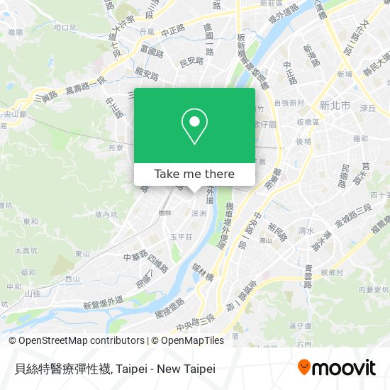 貝絲特醫療彈性襪 map