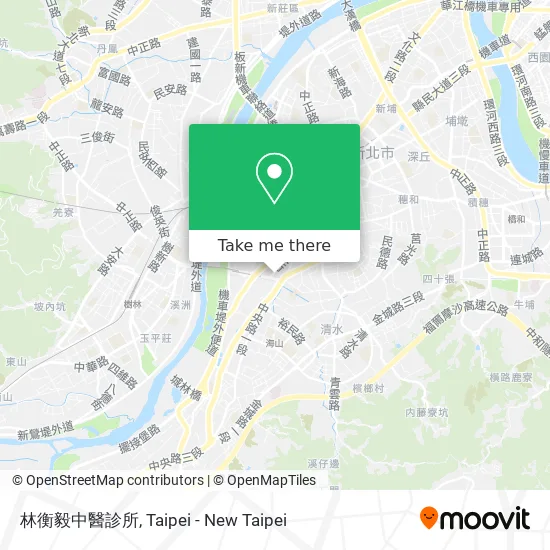 林衡毅中醫診所 map