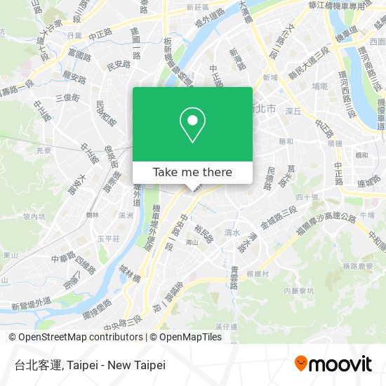 台北客運地圖