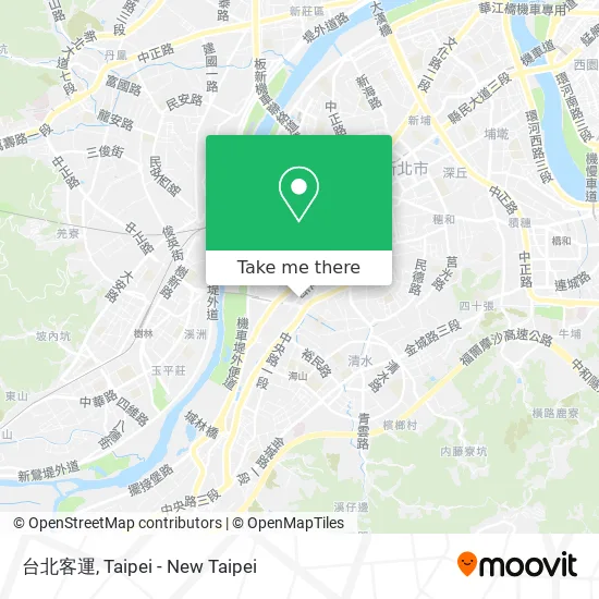 台北客運地圖