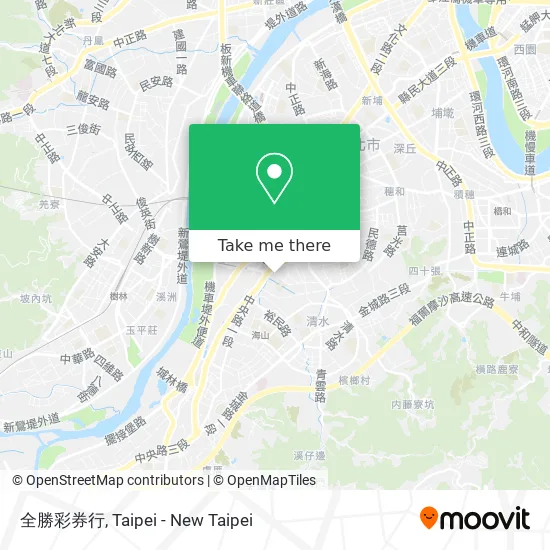全勝彩券行 map