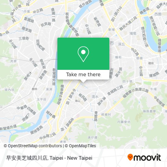 早安美芝城四川店 map