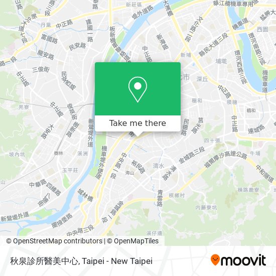 秋泉診所醫美中心地圖