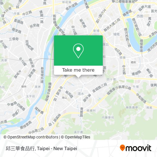 邱三華食品行 map